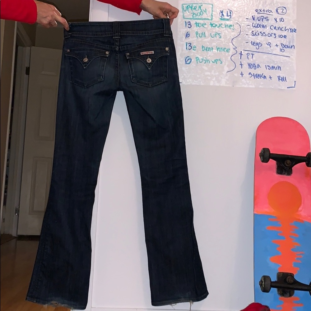 HUDSON FLARED JEANS